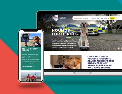 Hounds for Heroes Website